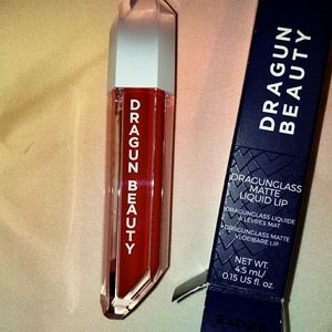 DRAGUN BEAUTY matte liquid lip in dragun blood